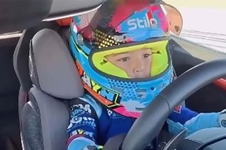 Five-Year-Old Kid Drive a Lamborghini Revuelto to 194 MPH