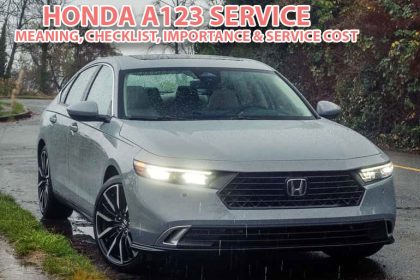 Honda A123 Service