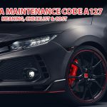 Honda Maintenance Code A127